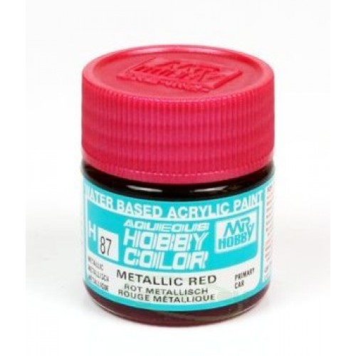 Mr Hobby Aqueous color H-087 Metallic Red